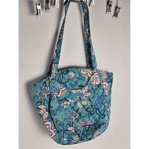 Vera Bradley Peacock Garden Ultimate Travel Tote Bag Shoulder Purse